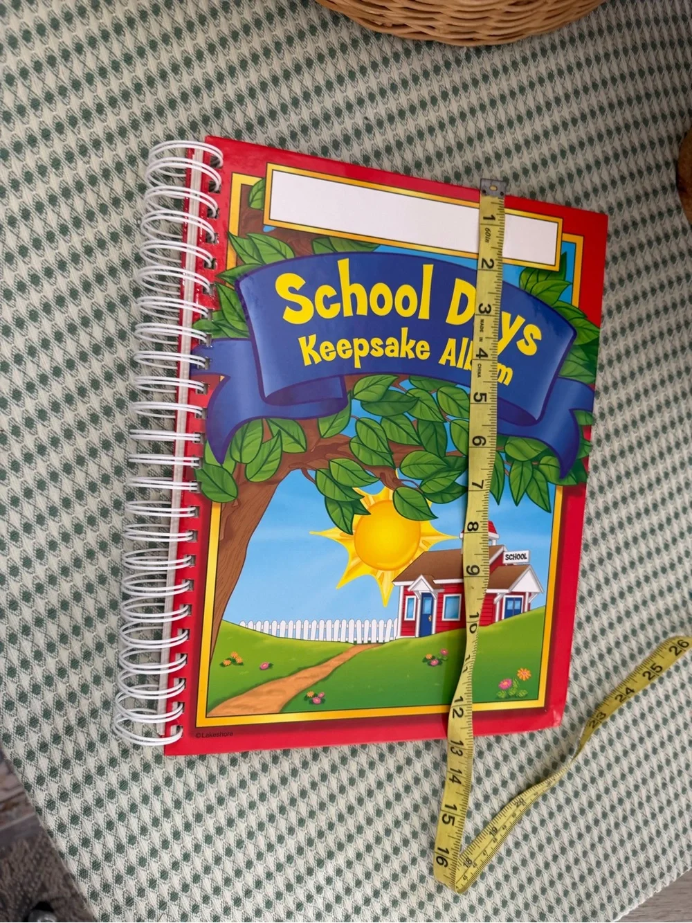 New School Keepsake Album Preschool - 12th Grade School Days Keepsake Album Red